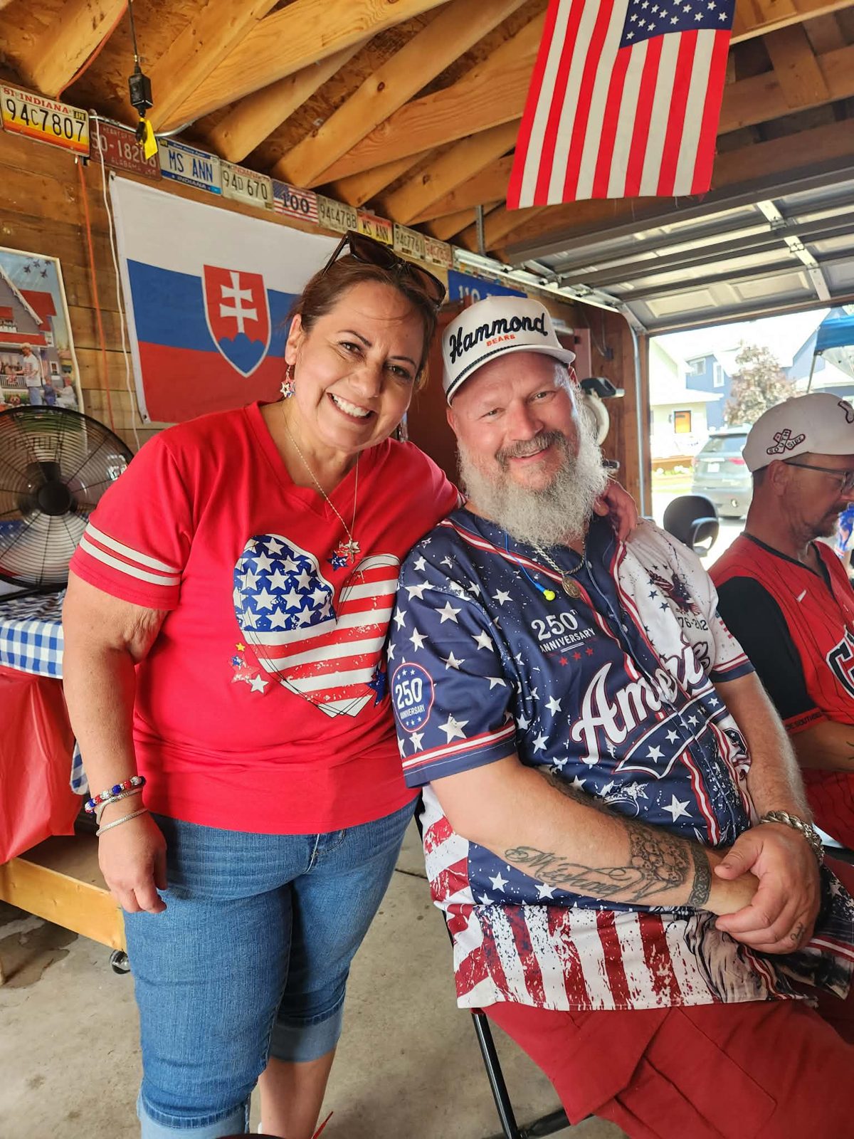 Rebeca and her husband, Mike
